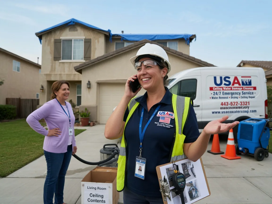 Ceiling Water Damage Restoration Adena, OH FAQs